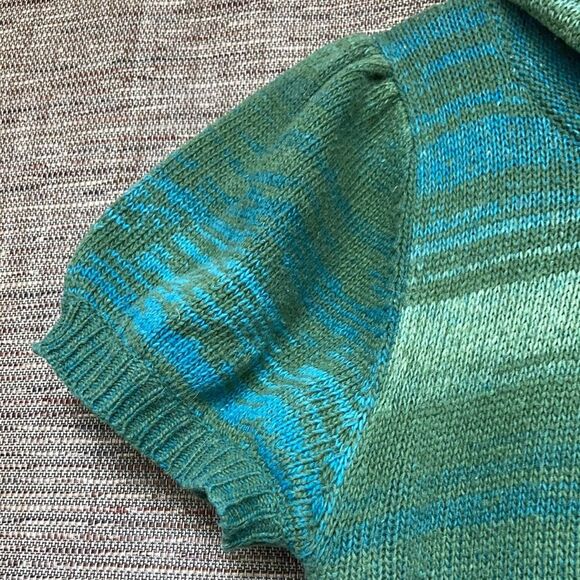 Loverock cotton blend turtleneck sweater top shirt sleeve - Picture 2 of 6